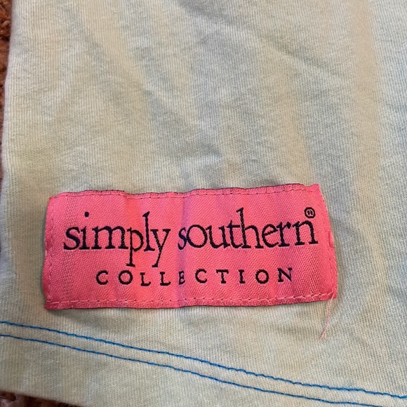 Simply southern long sleeve shirt elephant print on sleeves ladies size small - Picture 2 of 5